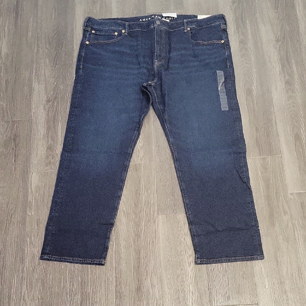 Alex and Ani Men's Dark Blue Straight Jeans